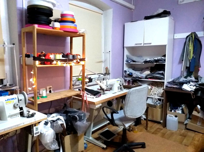 Our studio after the Christmas madness ...
